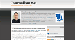 Desktop Screenshot of journalism20.com