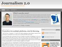 Tablet Screenshot of journalism20.com
